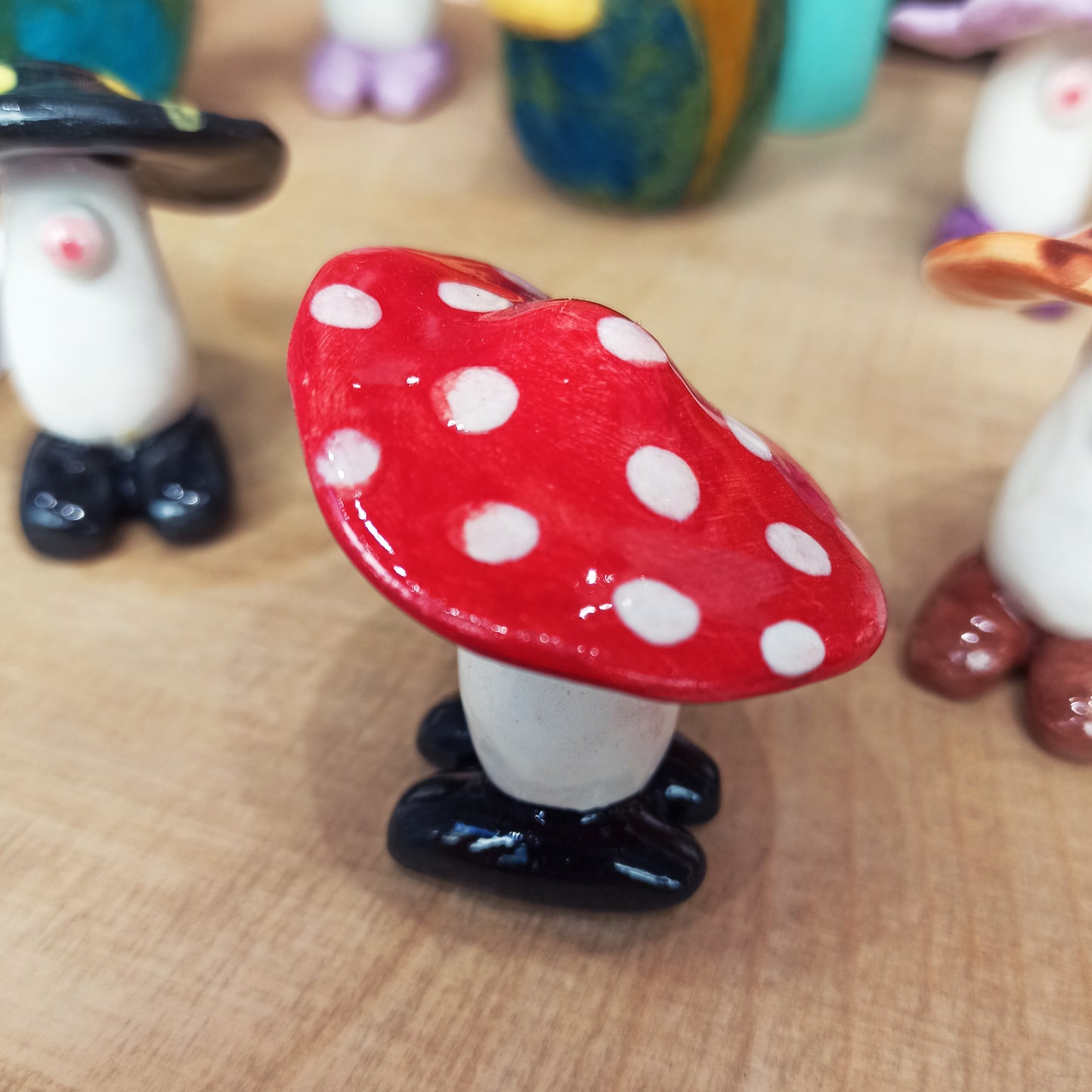 κεραμικό μανιταροξωτικό / ceramic mushroom-elf