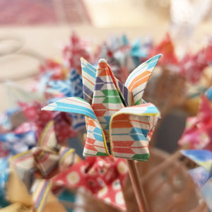 λουούδια οριγκάμι / origami flowers