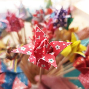 λουούδια οριγκάμι / origami flowers