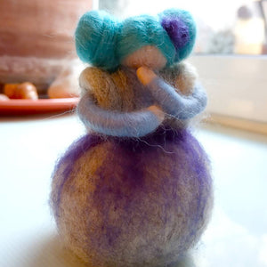 νεράιδα φελτ / felted fairy