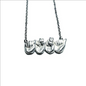κολιέ ΕΝΓ (4 γράμματα) / necklace GSL (4 letters)